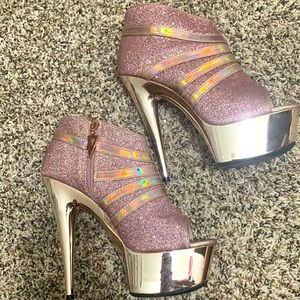 Pink stilettos